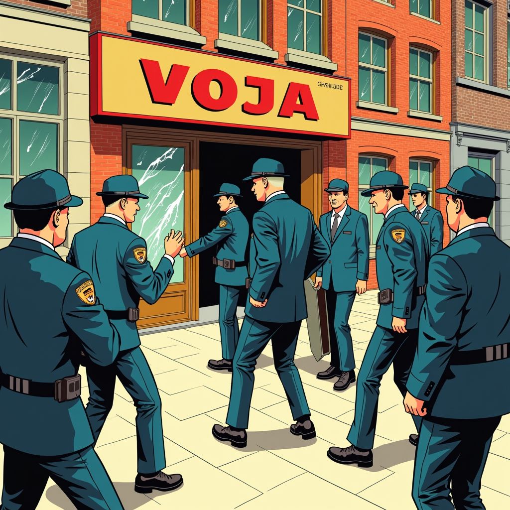 Politie pakt twee verdachten na gewapende overval op juwelier Voja in Schiedam, zoekt nog naar derde dader