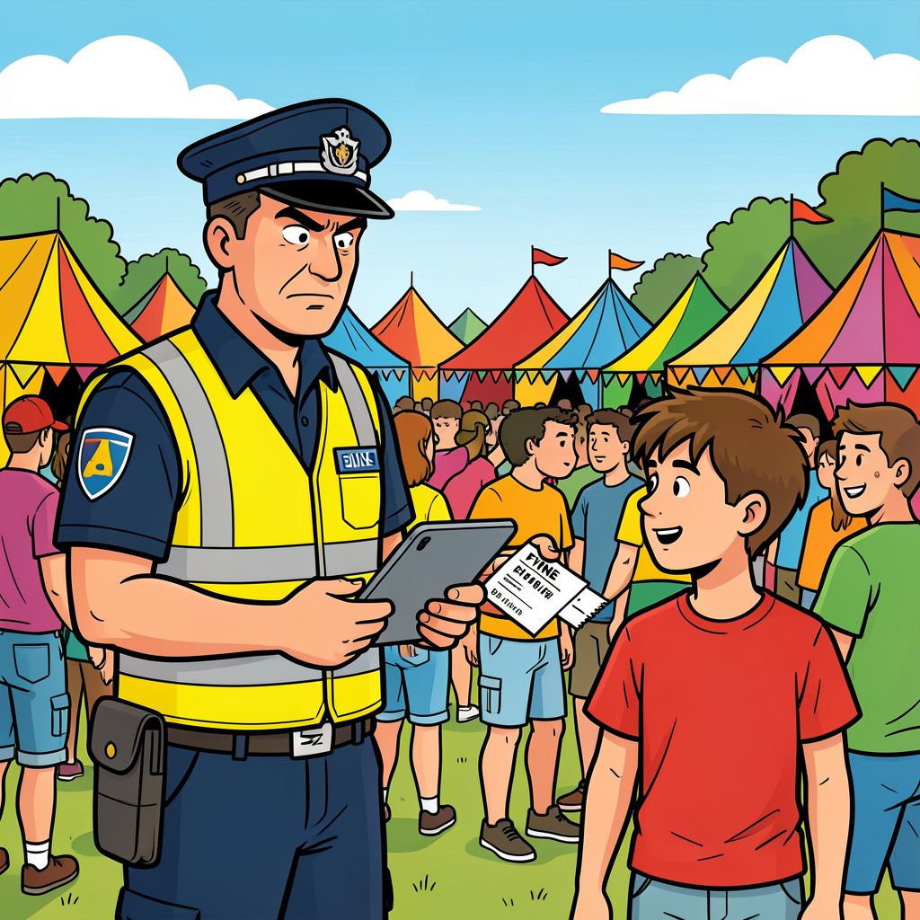 Particuliere beveiligers delen nu zelf drugsboetes uit op Nederlandse festivals.