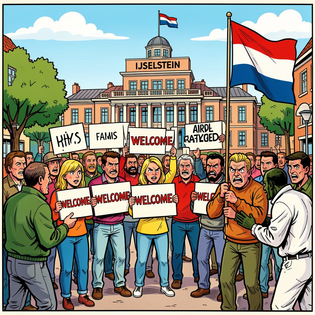 Welkomstactie voor vluchtelingen in IJsselstein sneuvelt door angst voor geweld