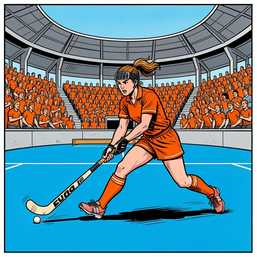 Onze hockeysters slaan zich met harde strafcorners naar de halve finale van het wereldkampioenschap.