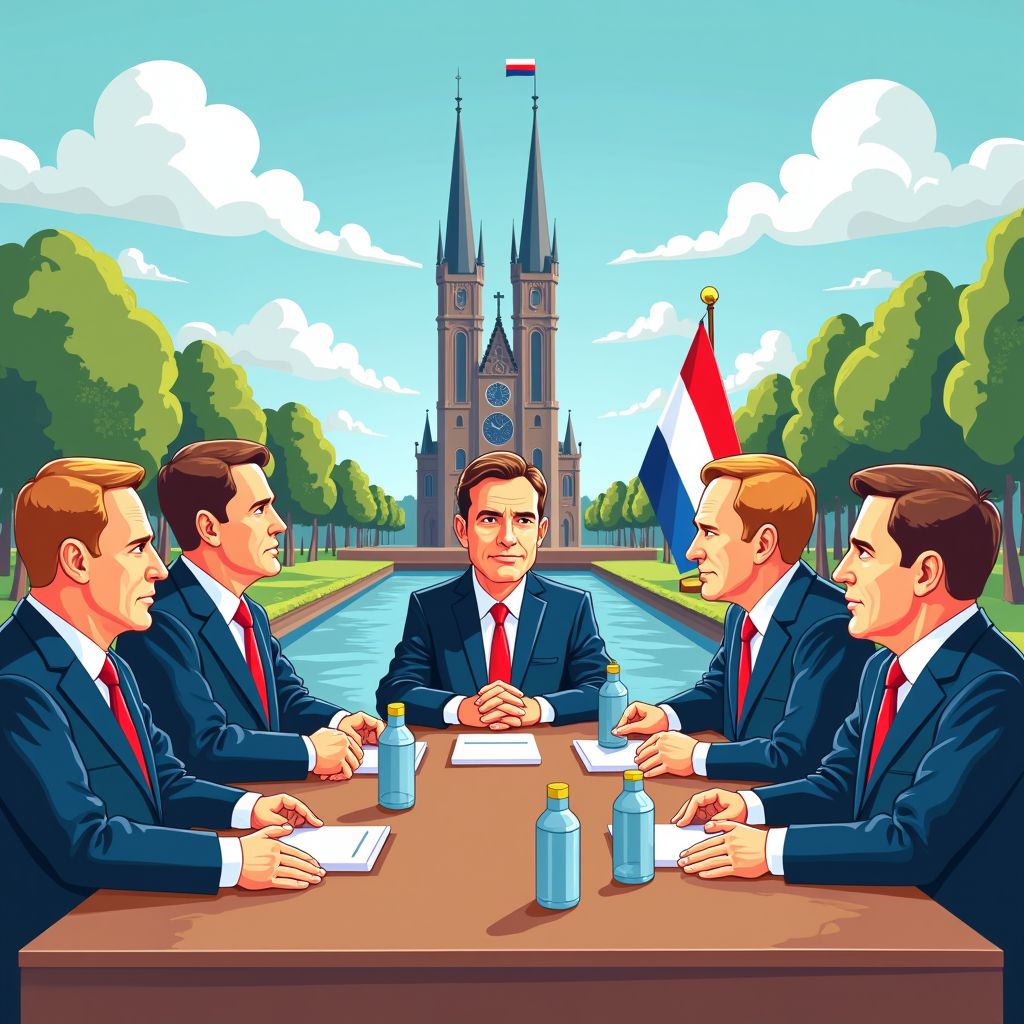 Nederland staat op de rand van nieuwe verkiezingen omdat vijf partijen elkaar niet kunnen vinden