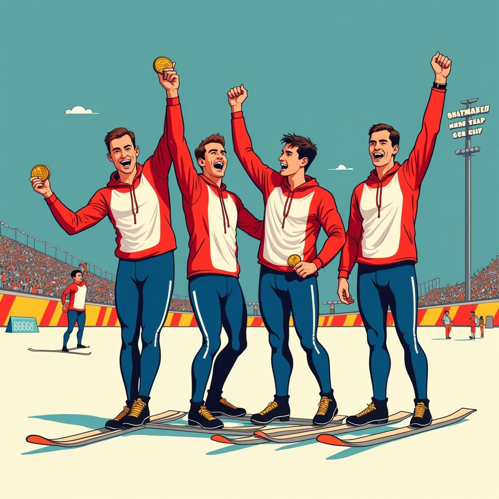 Nederlandse shorttrackers winnen eerste olympische goud ooit op aflossing na twaalf jaar wachten