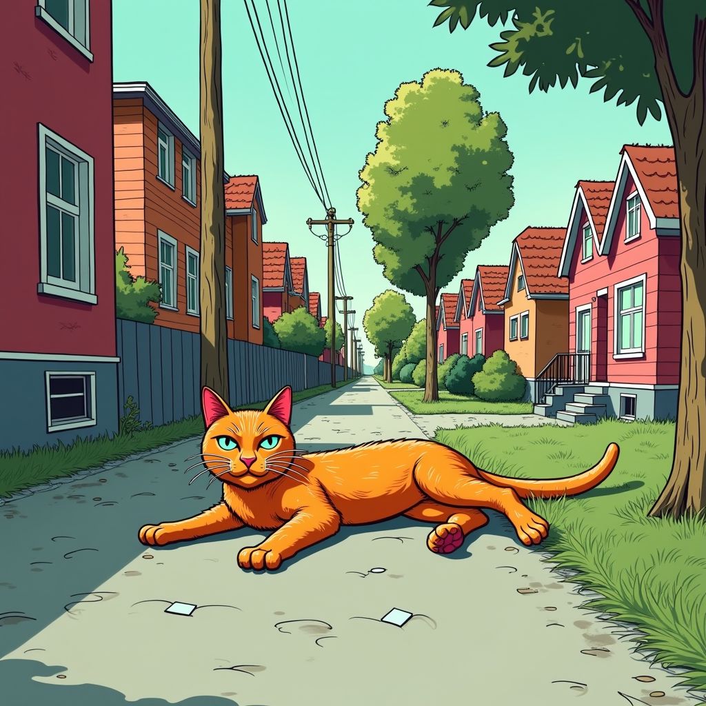 Een hagelgeweer doodde kater Mila in zijn eigen buurt waar hij nooit vandaan ging