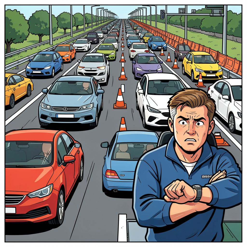 Groot onderhoud op de A2 vanaf maandag zorgt voor een uur extra reistijd.