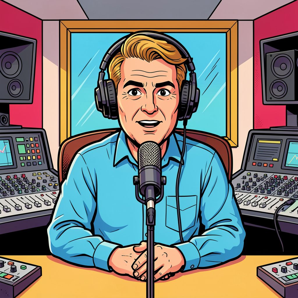 Giel Beelen keert tijdelijk terug op de radio om zijn ex-vriendin te vervangen.