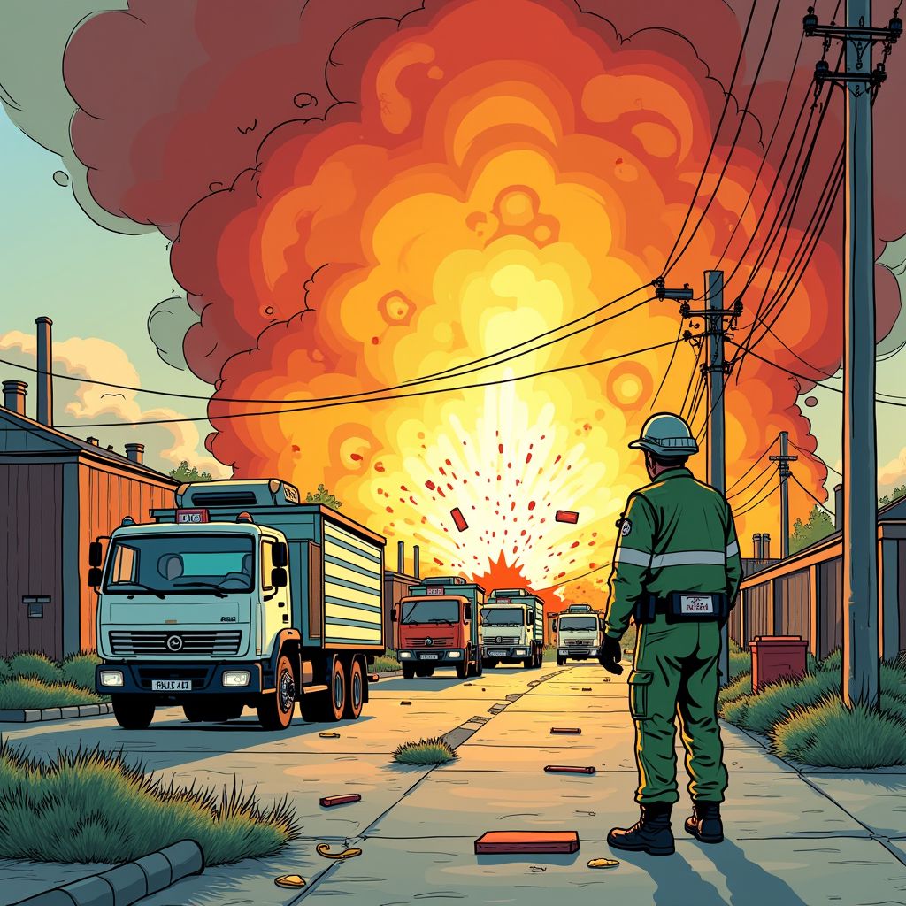 Explosie in Anna Paulowna onthult drugslab vol explosieven op bedrijventerrein