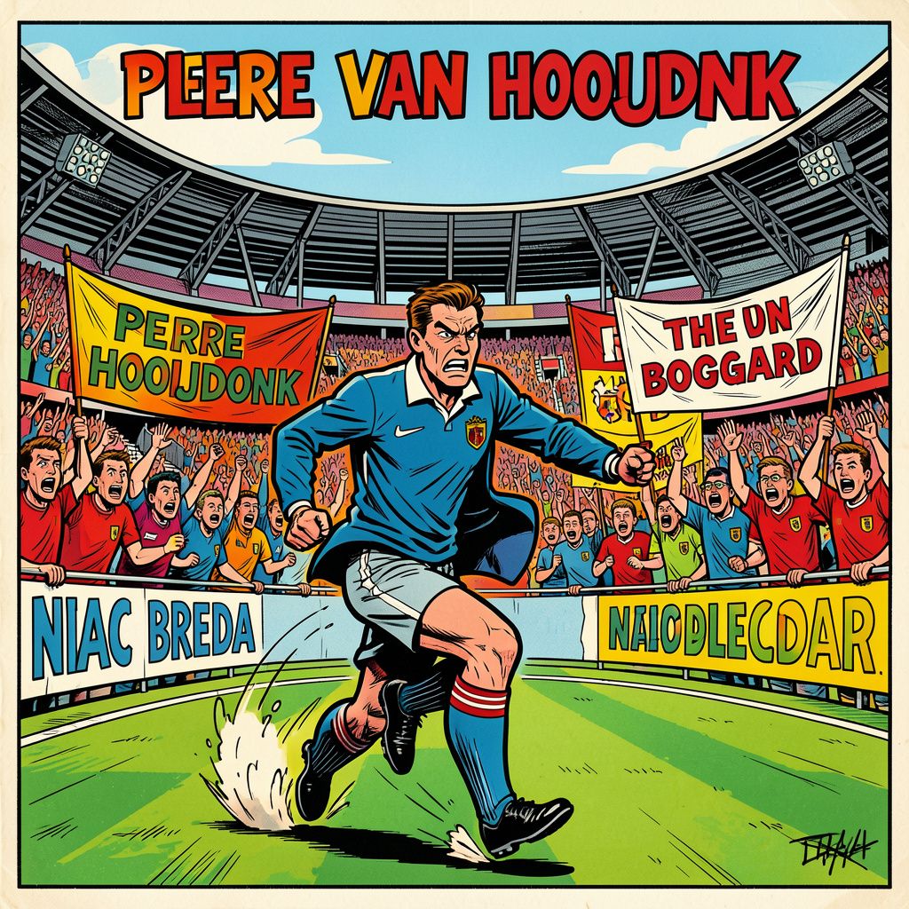 Pierre van Hooijdonk vlucht weg bij NAC na schandaal rond transfer van zijn zoon