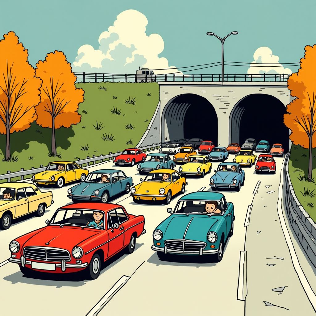 Drie auto's botsen in Leidsche Rijntunnel en veroorzaken 18 kilometer file op A2