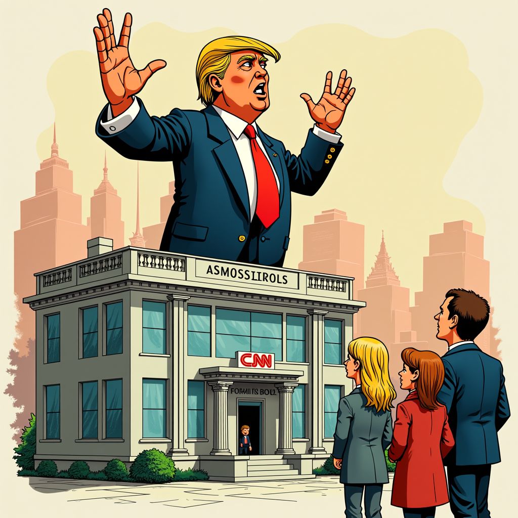 CNN valt straks in handen van Trump-vrienden door megadeal van 93 miljard euro