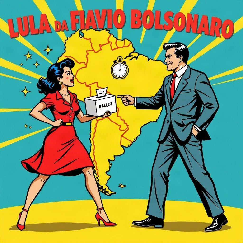 Lula en Flávio Bolsonaro vechten in een zinderende finale om het presidentschap van Brazilië.