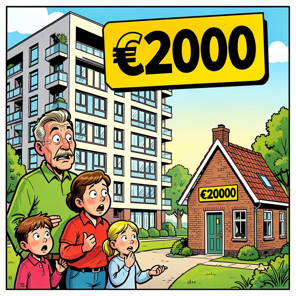 Huurprijzen vrije sector stijgen sneller dan huizenprijzen en 42 procent van woningen kost nu meer dan 2000 euro per maand