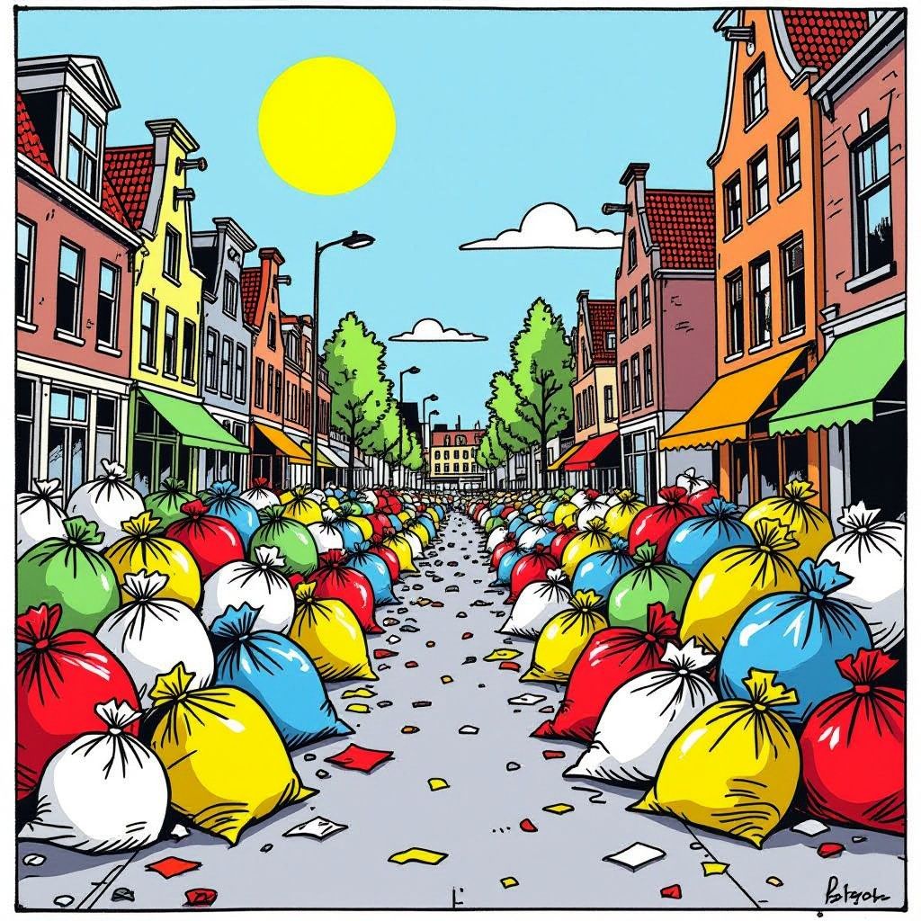 Den Haag kampt met 11,2 miljoen kilo illegaal grofvuil en schakelt naar noodmodus