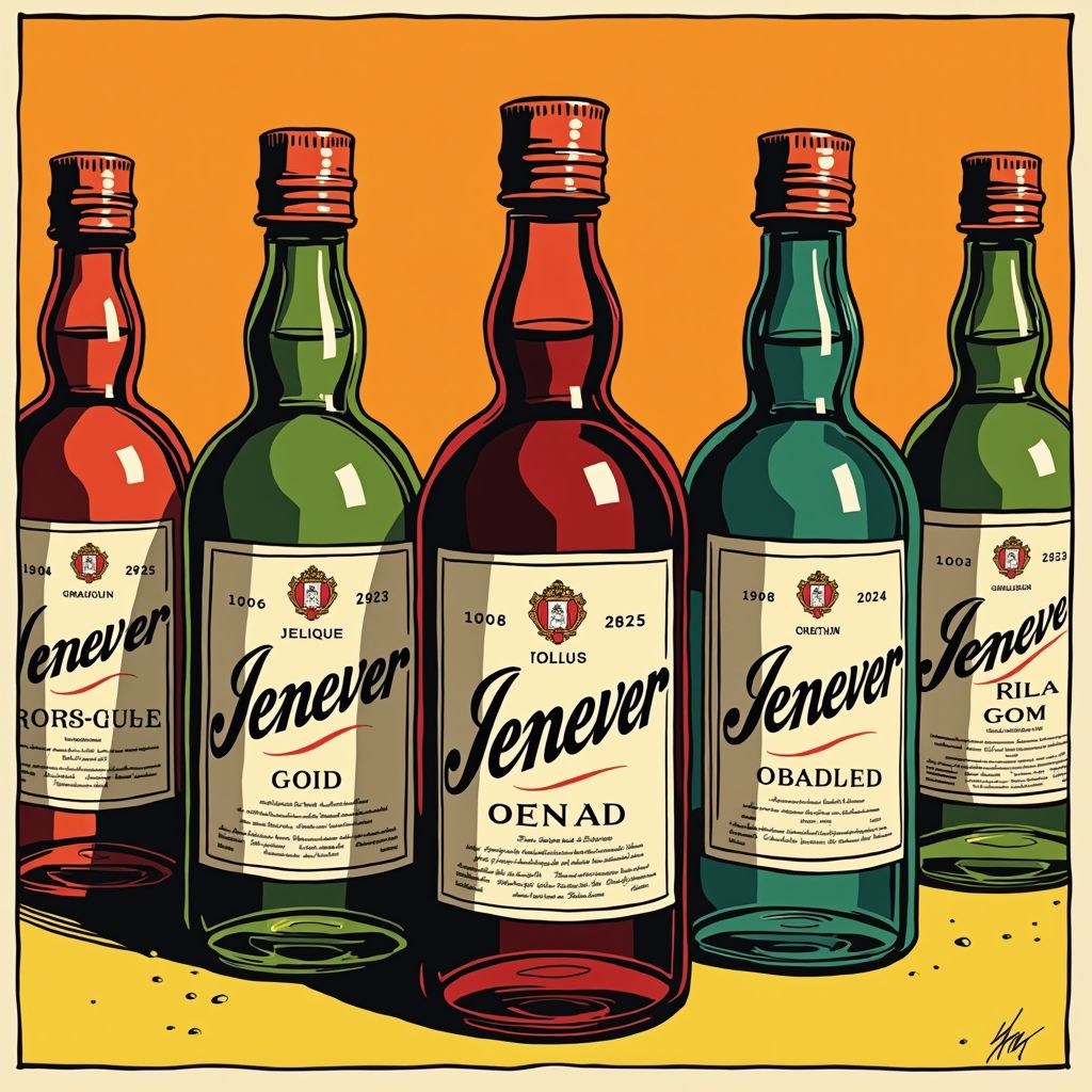 Jeneverflessen gevuld met dodelijke amfetamine-olie kwamen per ongeluk in winkel terecht