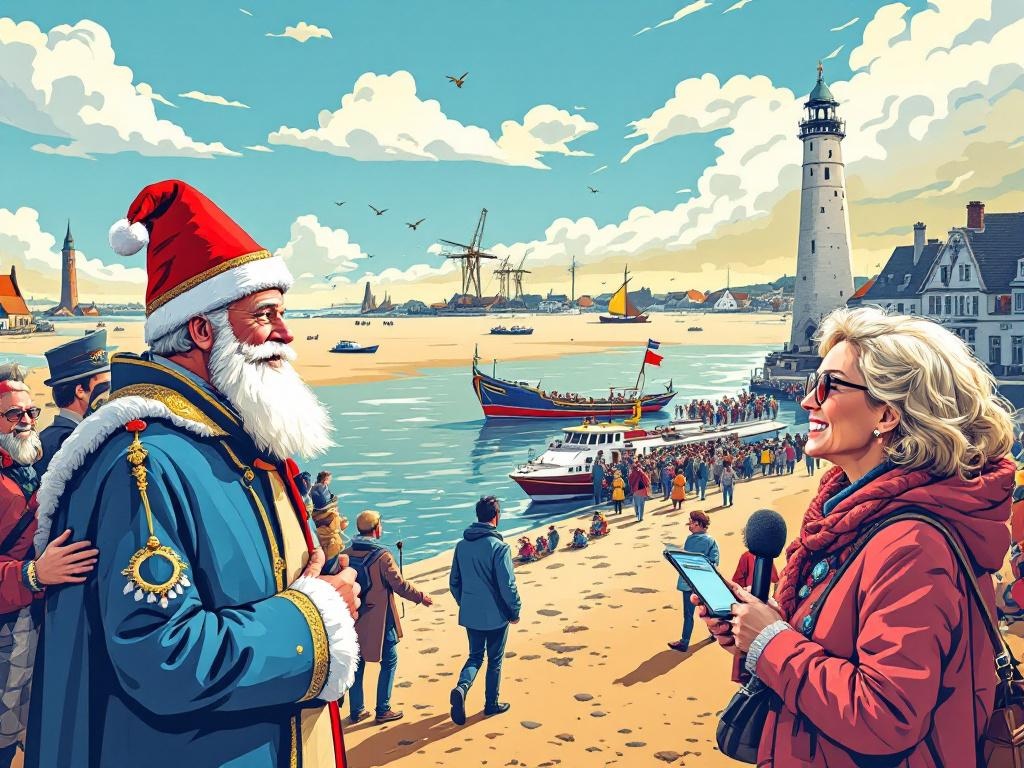 Sinterklaas keert terug naar de Wadden: Texel ontvangt nationale intocht