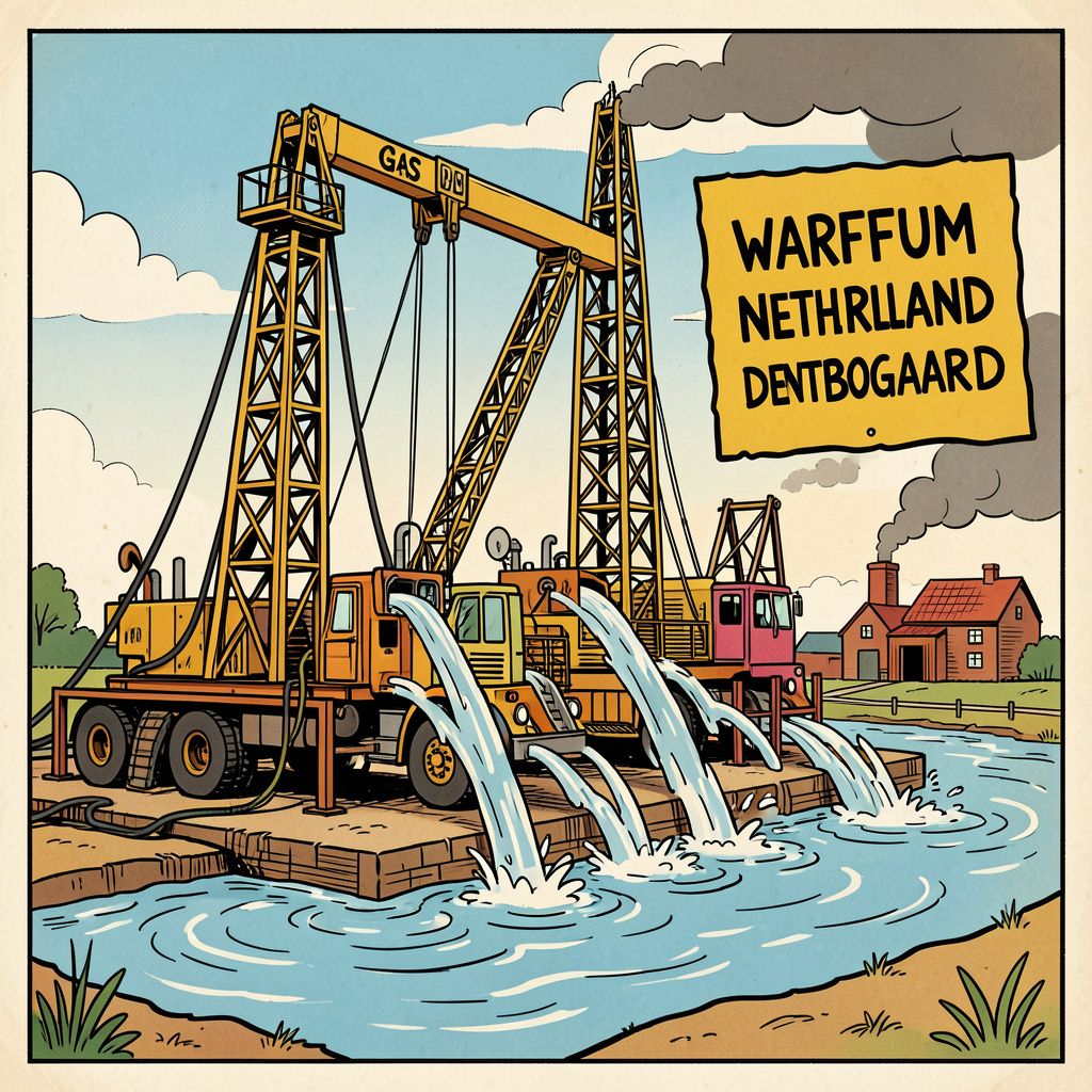 NAM start maandag met drie weken durende reddingsoperatie voor vastgelopen gasput Warffum