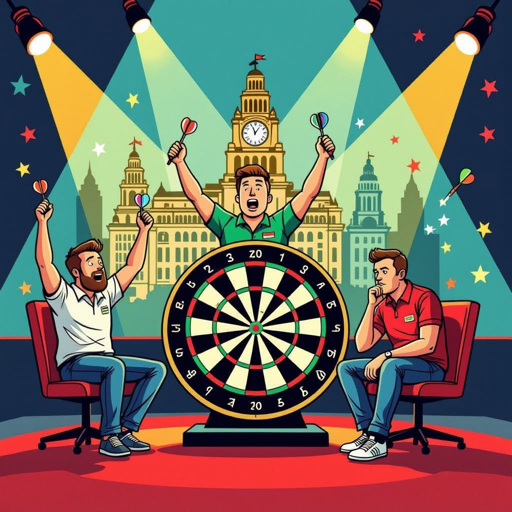 Luke Littler verslaat Van Gerwen ondanks historisch sterke prestatie in Liverpool