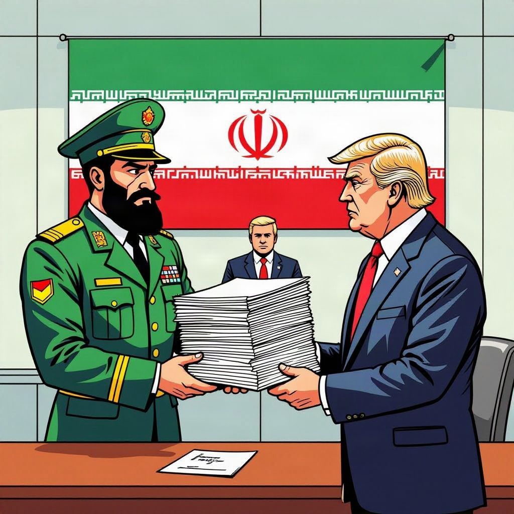 Iran probeert Amerikaanse kiezers rechtstreeks te beïnvloeden met een opmerkelijke brief.
