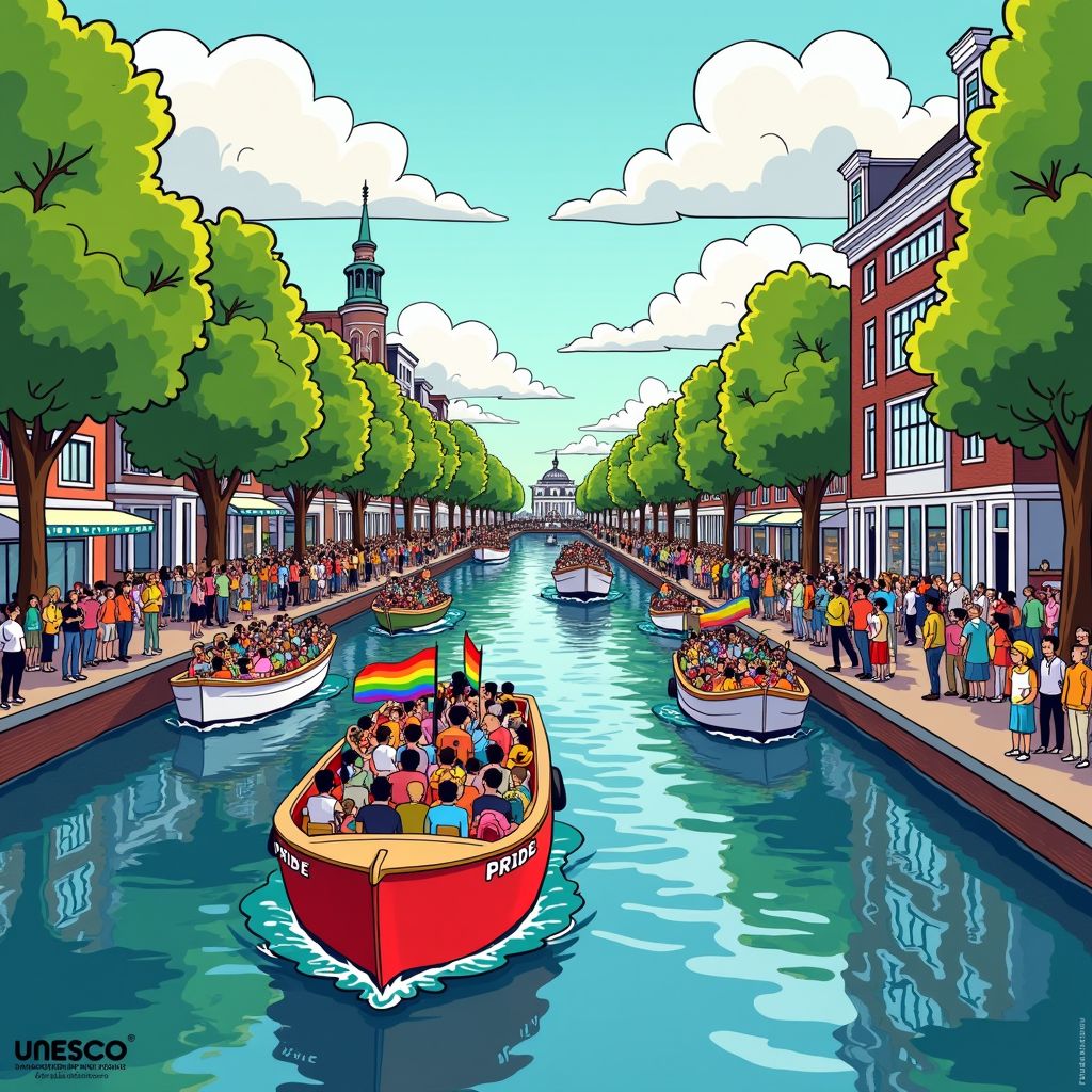 Pride Amsterdam maakt kans op UNESCO werelderfgoed naast heggenvlechten en fanfareorkesten
