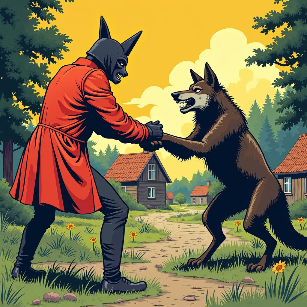 Wolfs sterft na 19 seizoenen door één klap van zijn vermeende zoon