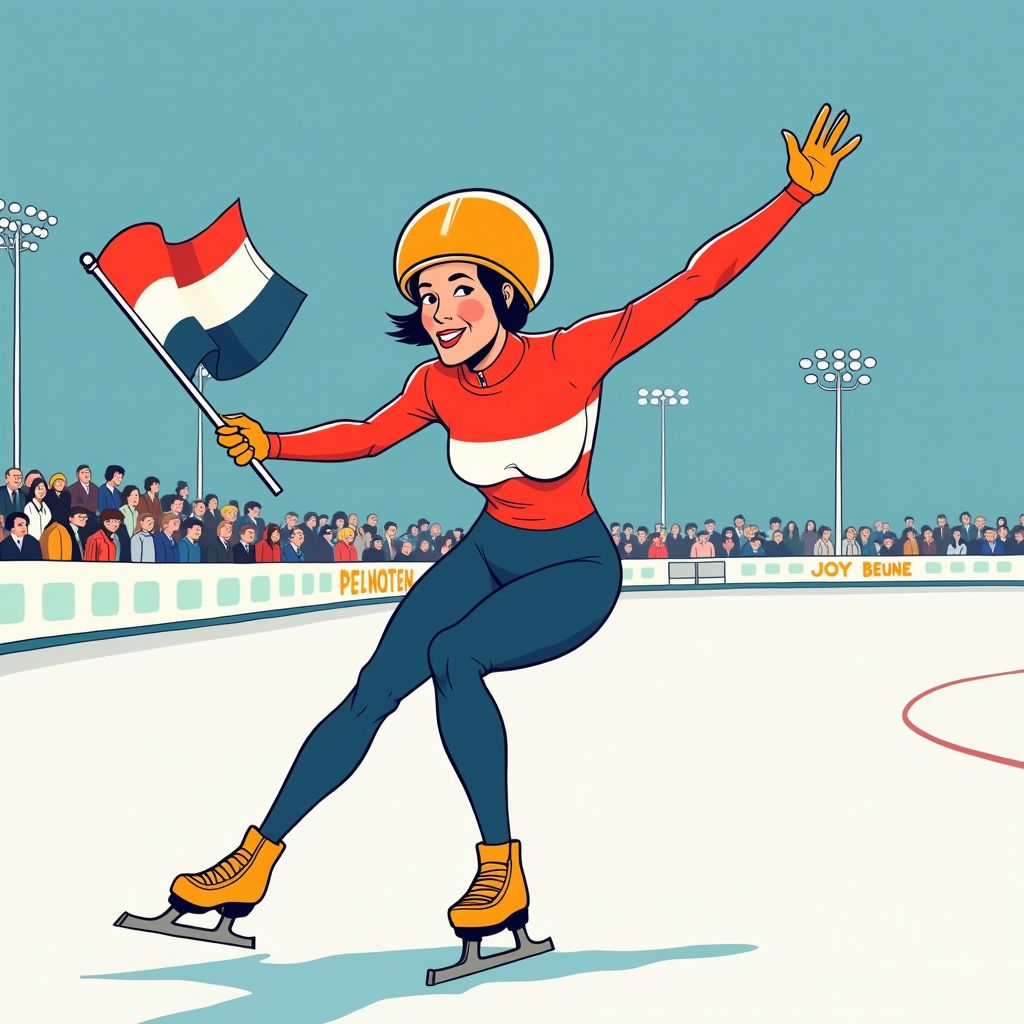 Joy Beune wint weer op 1500 meter maar mag de afstand niet rijden op de Spelen