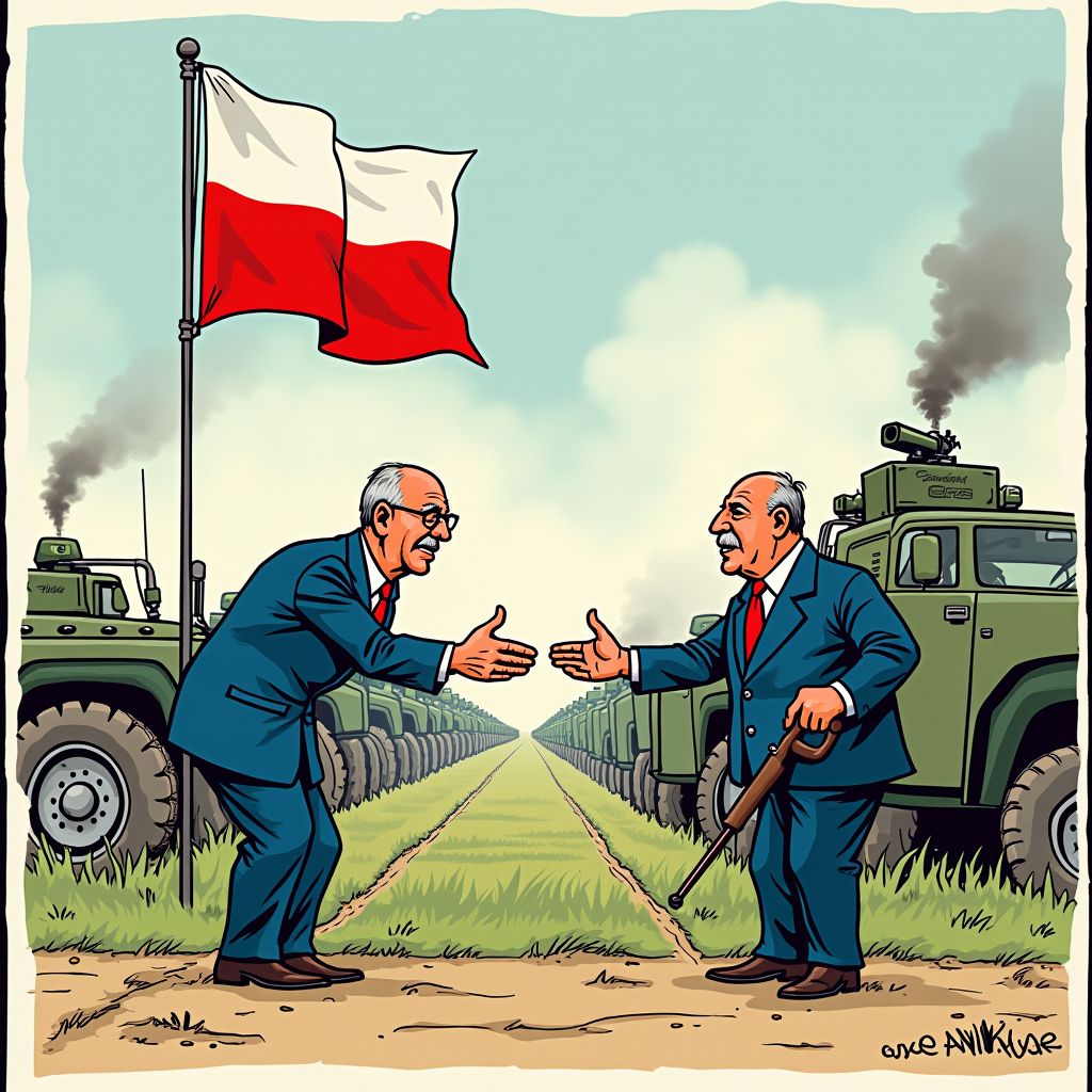 Poolse president blokkeert 44 miljard euro aan EU-defensiegeld terwijl Rusland aan de grens staat