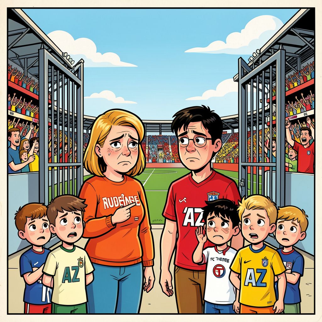 Rechter houdt NEC-ouders weg van bekerfinale terwijl hun kinderen als mascotte zouden meelopen