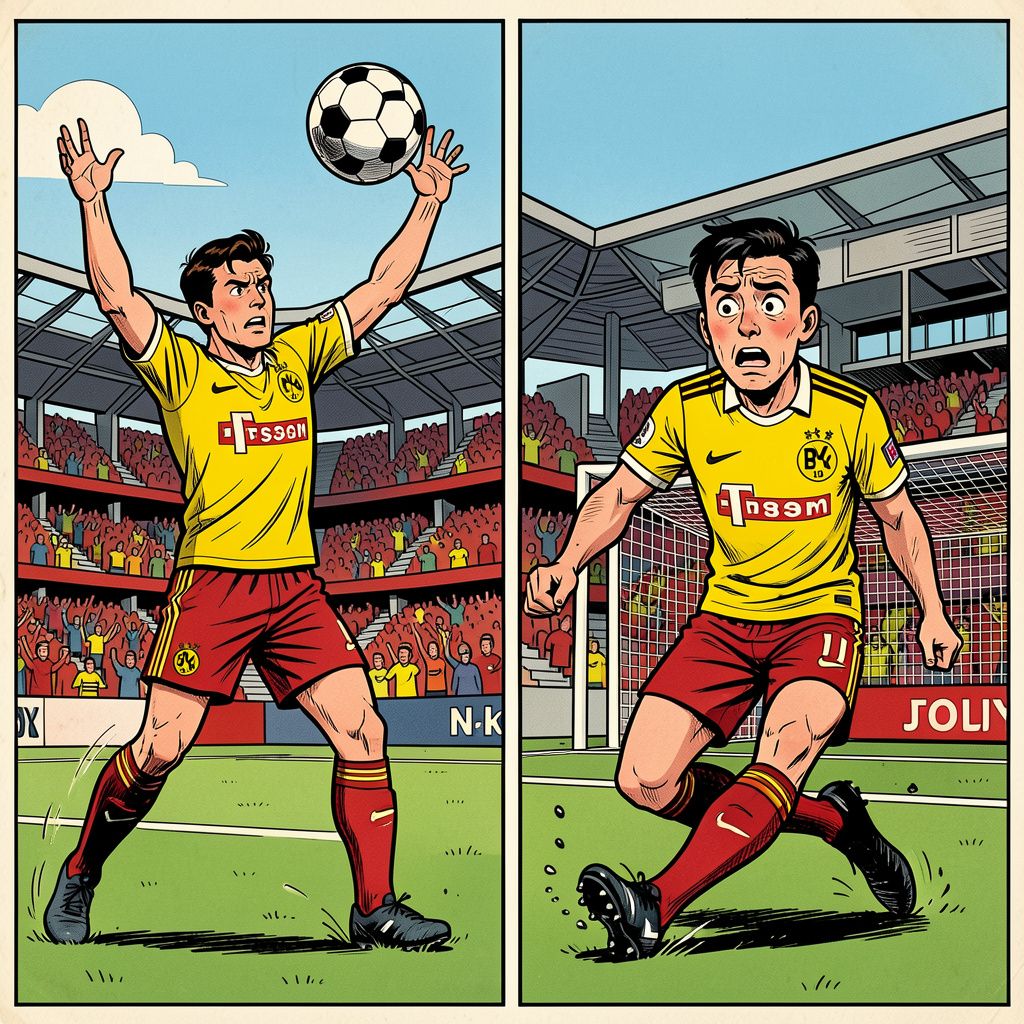 Joey Veerman schittert met een assist maar dompelt Dortmund vlak daarna in rouw.