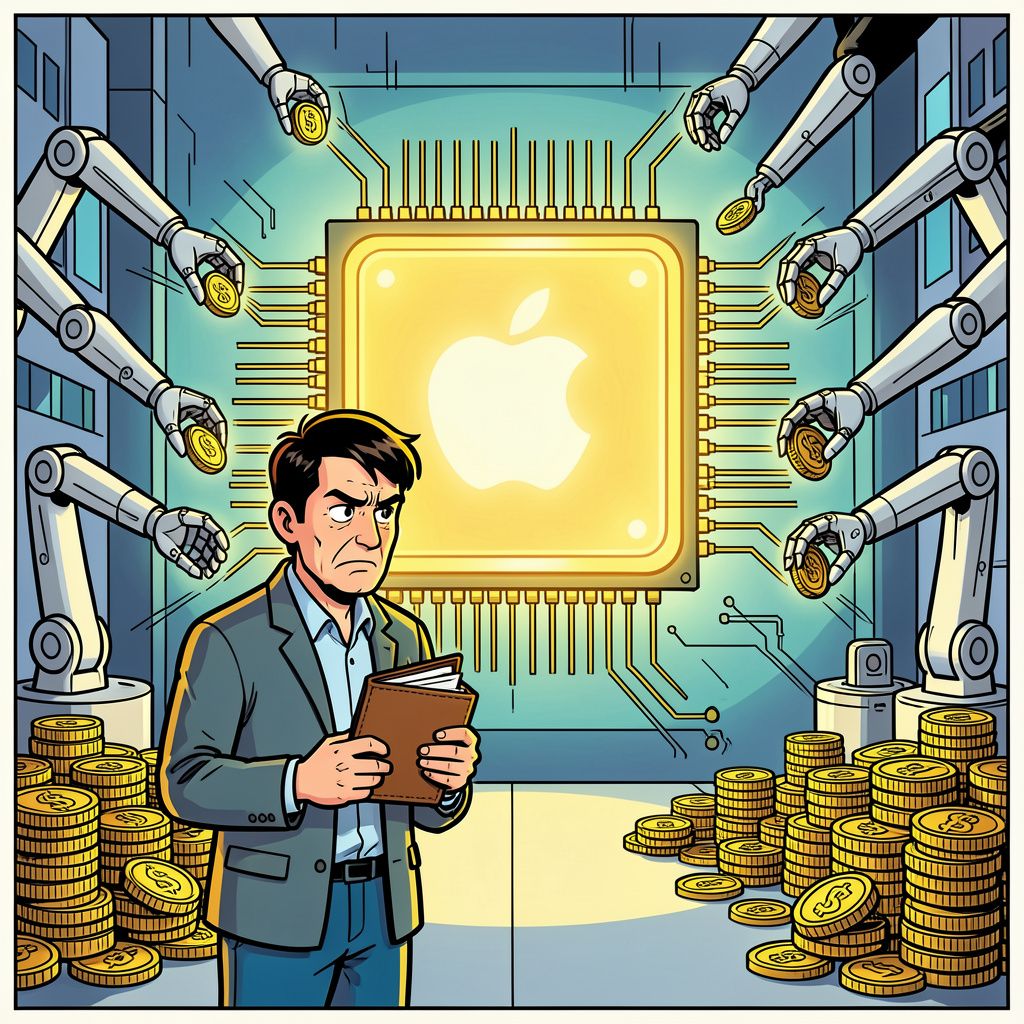 Uw nieuwe iPhone wordt in september waarschijnlijk een heel stuk duurder door de wereldwijde AI-gekte.