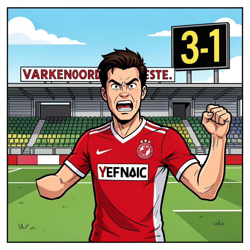 Feyenoord buigt een achterstand om en wint met 3-1 van Sporting Charleroi dankzij een ontketende Gjivai Zechiël.