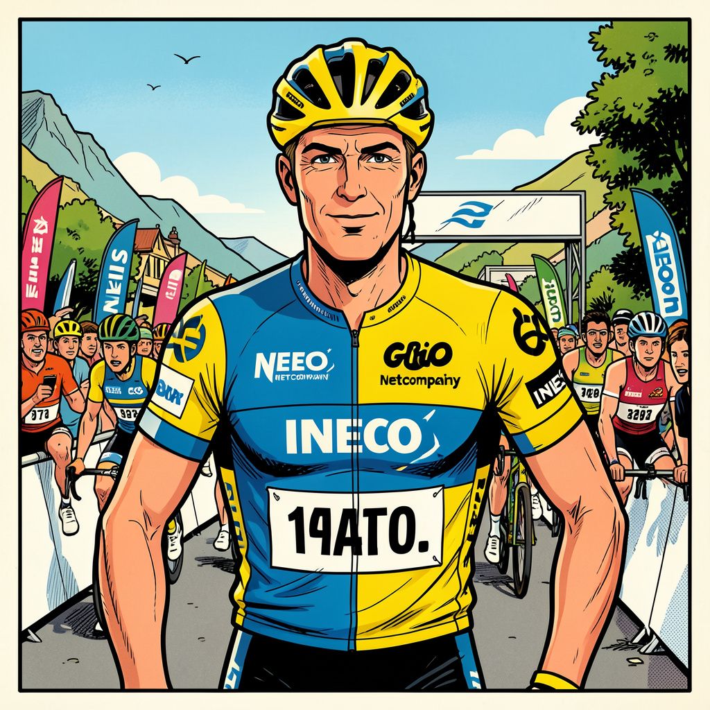 Thymen Arensman krijgt een week voor de Giro d'Italia plotseling een compleet nieuw wielertenue