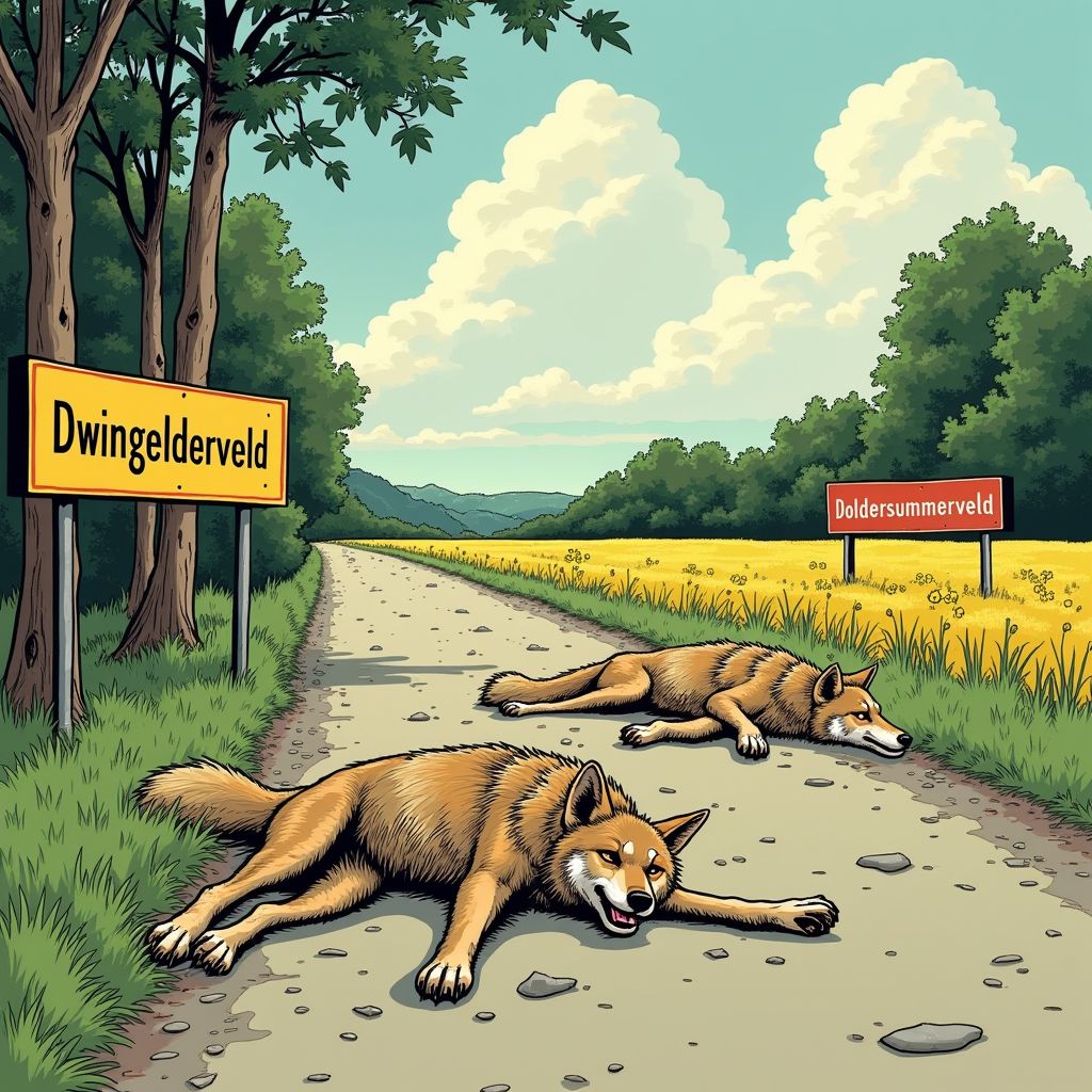 Drenthe verliest binnen 48 uur twee wolven aan het verkeer