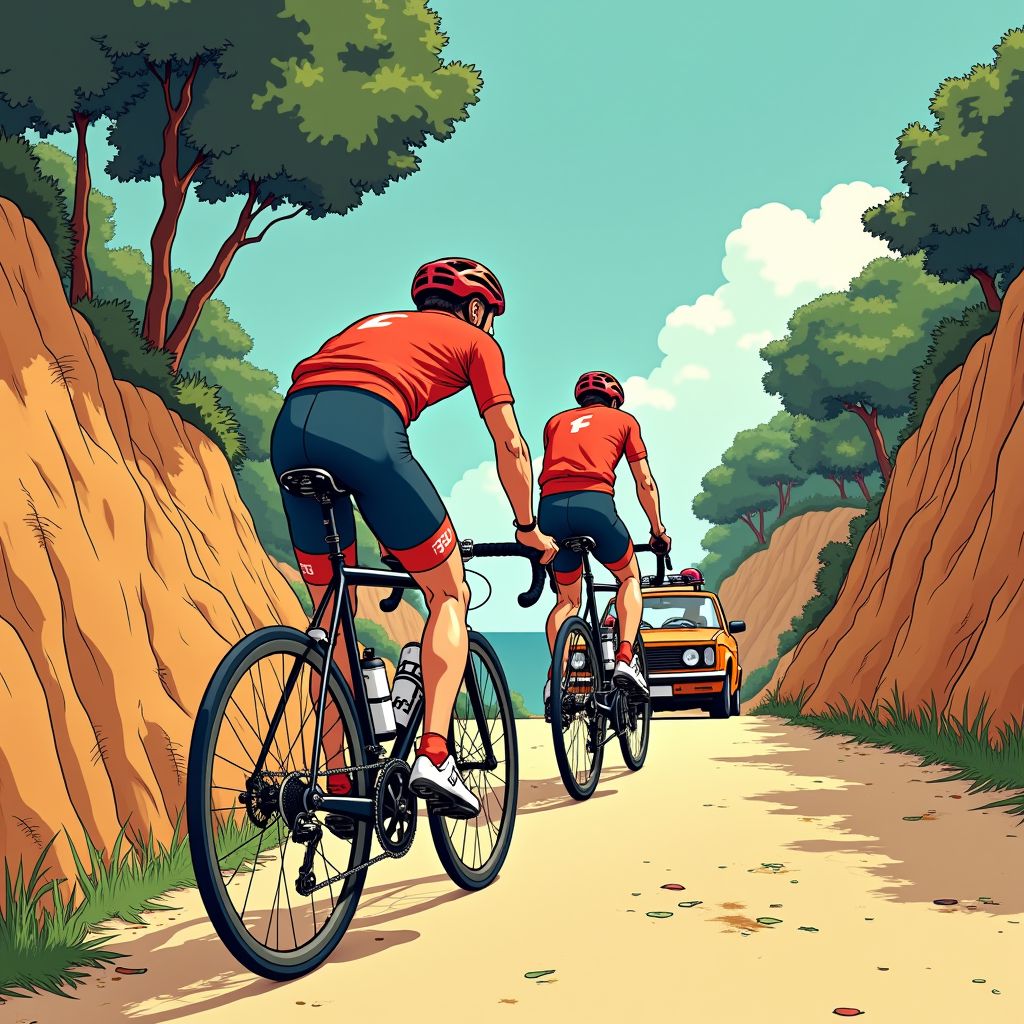 Tom Pidcock valt in ravijn maar niemand weet waar hij is