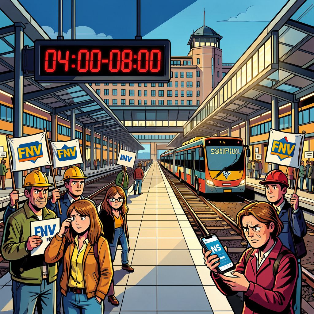 treinstaking op 24 juni: vier uur chaos in de ochtendspits, maar waarom eigenlijk?
