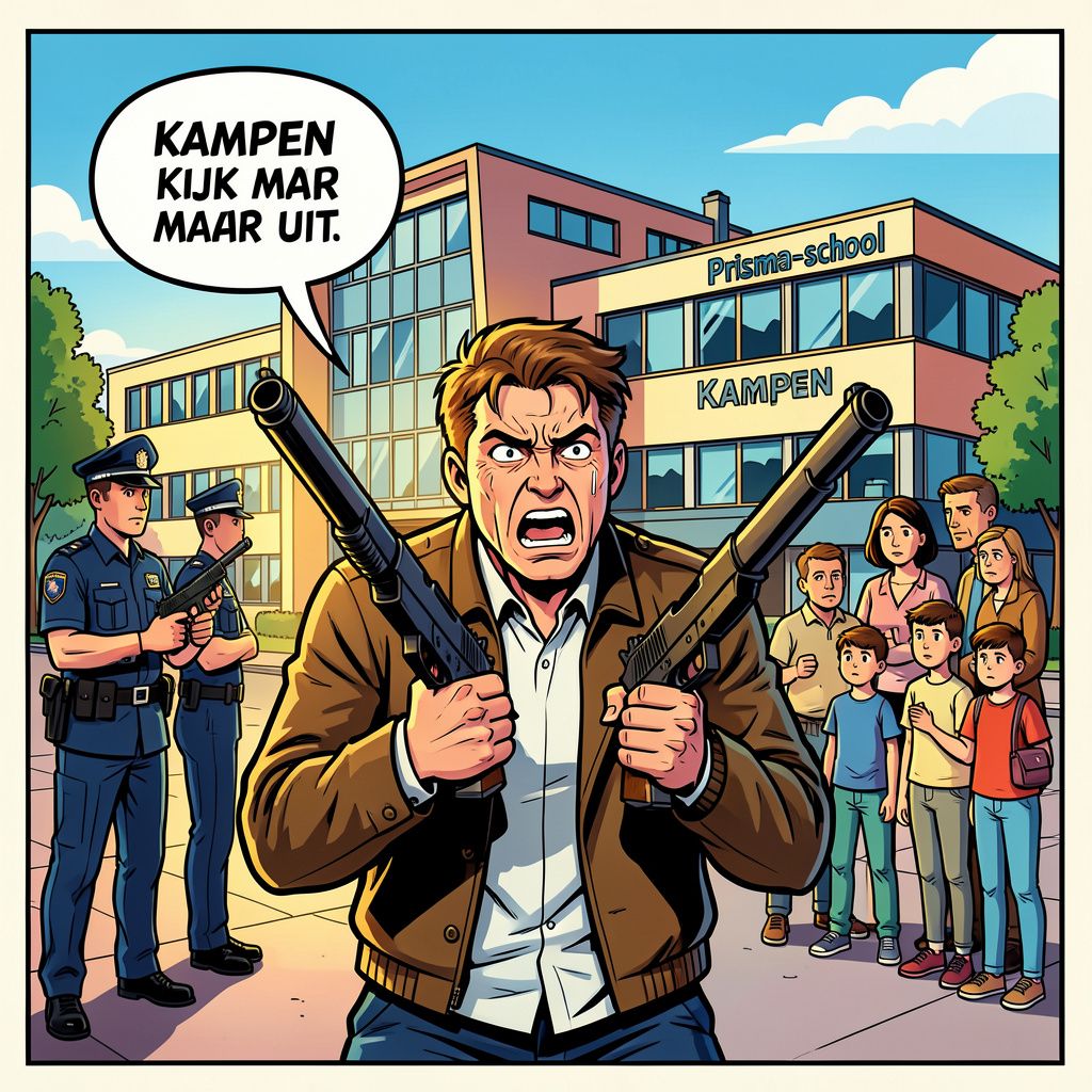hoe een dreigende tiktok-video een hele school in kampen op scherp zet