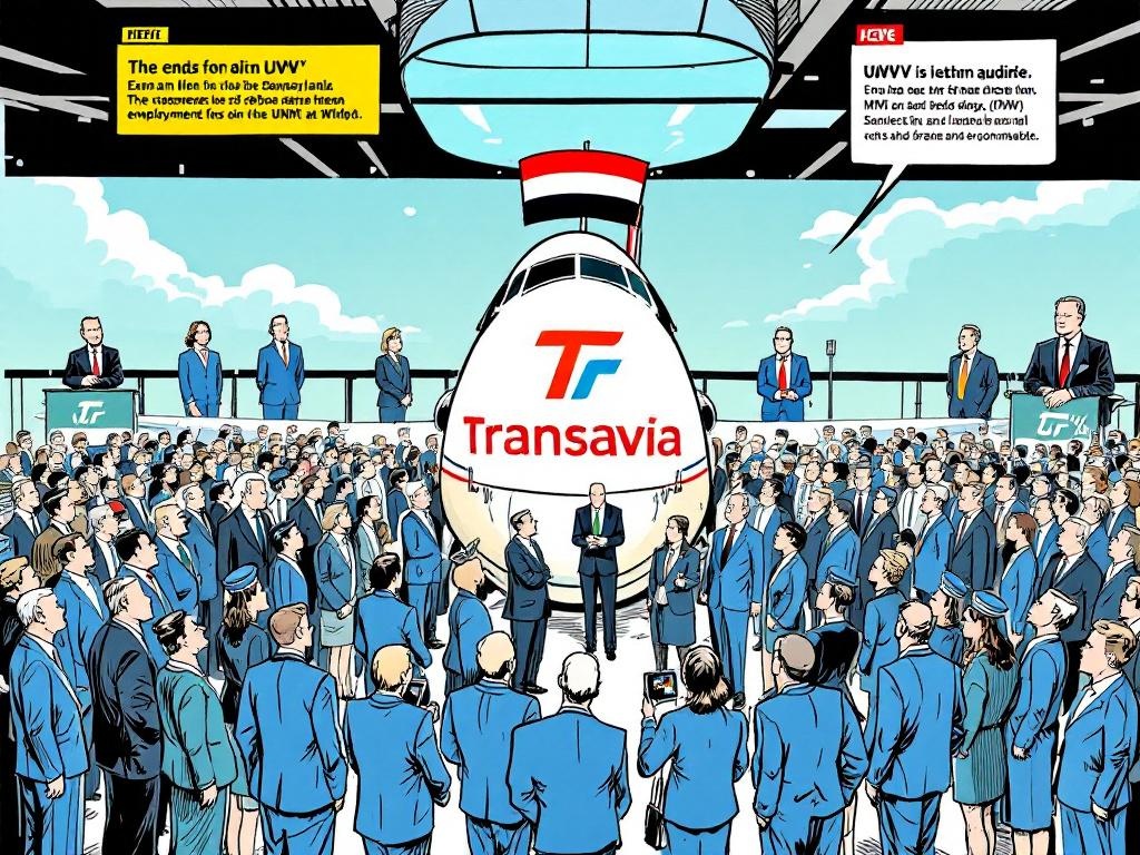 Transavia schrapt omstreden piekdal-contracten: einde aan winterse WW-constructie