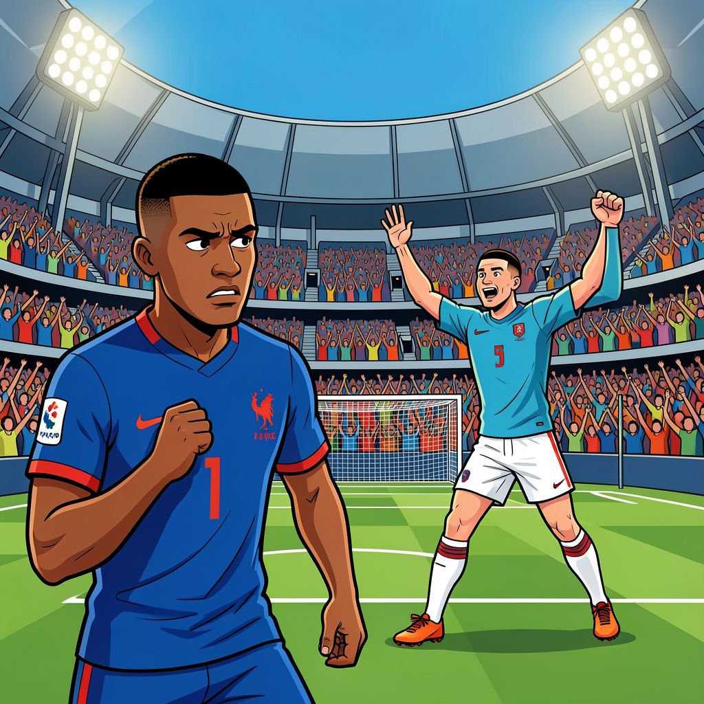 Frankrijk danst gisteren voorbij Marokko naar de halve finale ondanks een zeldzame misser van Mbappé.