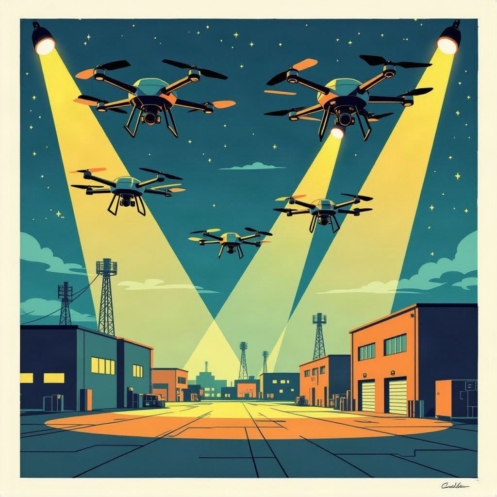 Mysterieuze drones spioneren boven geheime Duitse raketwerkplaats in Mechernich.