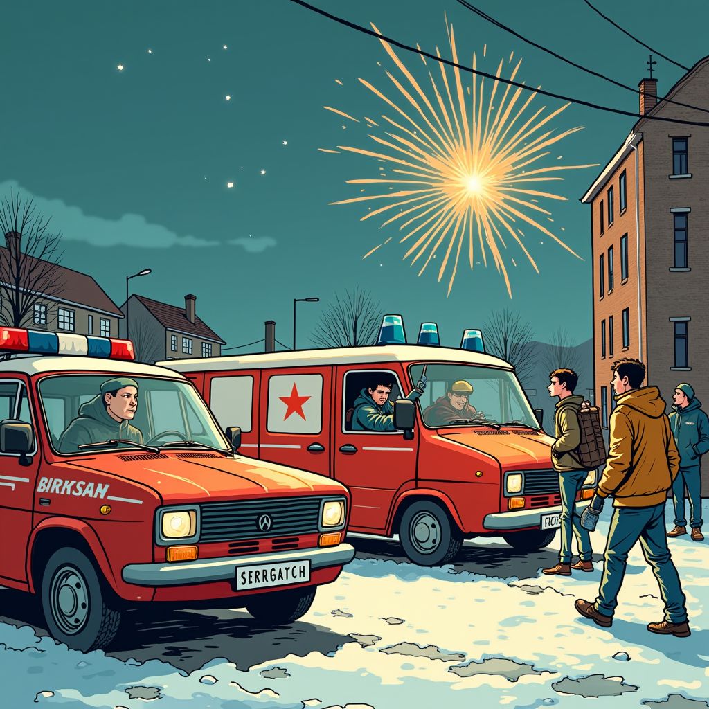 Jongeren vuren vuurwerk af op hulpverleners tijdens kerstavond in Tilburg