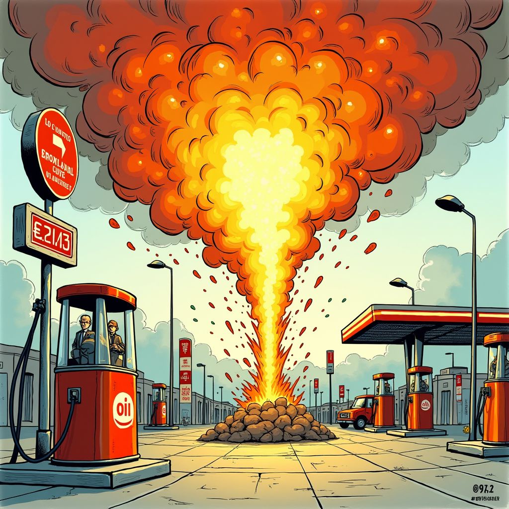 Olieprijzen schieten omhoog naar $92 per vat door Midden-Oosten oorlog