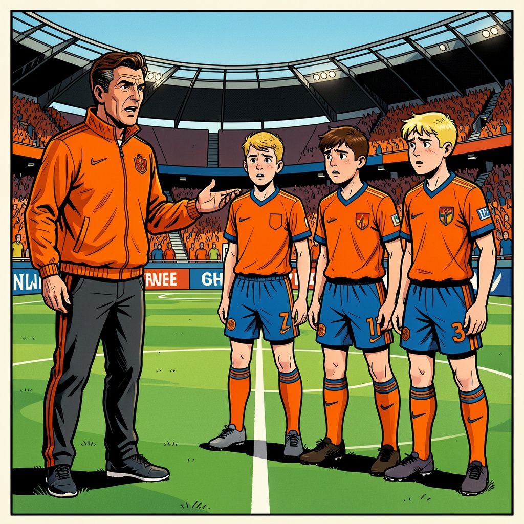 Michael Reiziger gooit drie jonge debutanten voor de leeuwen bij Jong Oranje.