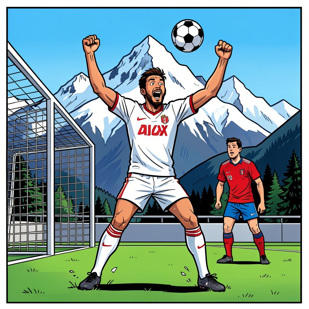 Nieuwelingen schieten Ajax langs het stugge FC Sion na een knotsgekke avond in de Alpen.