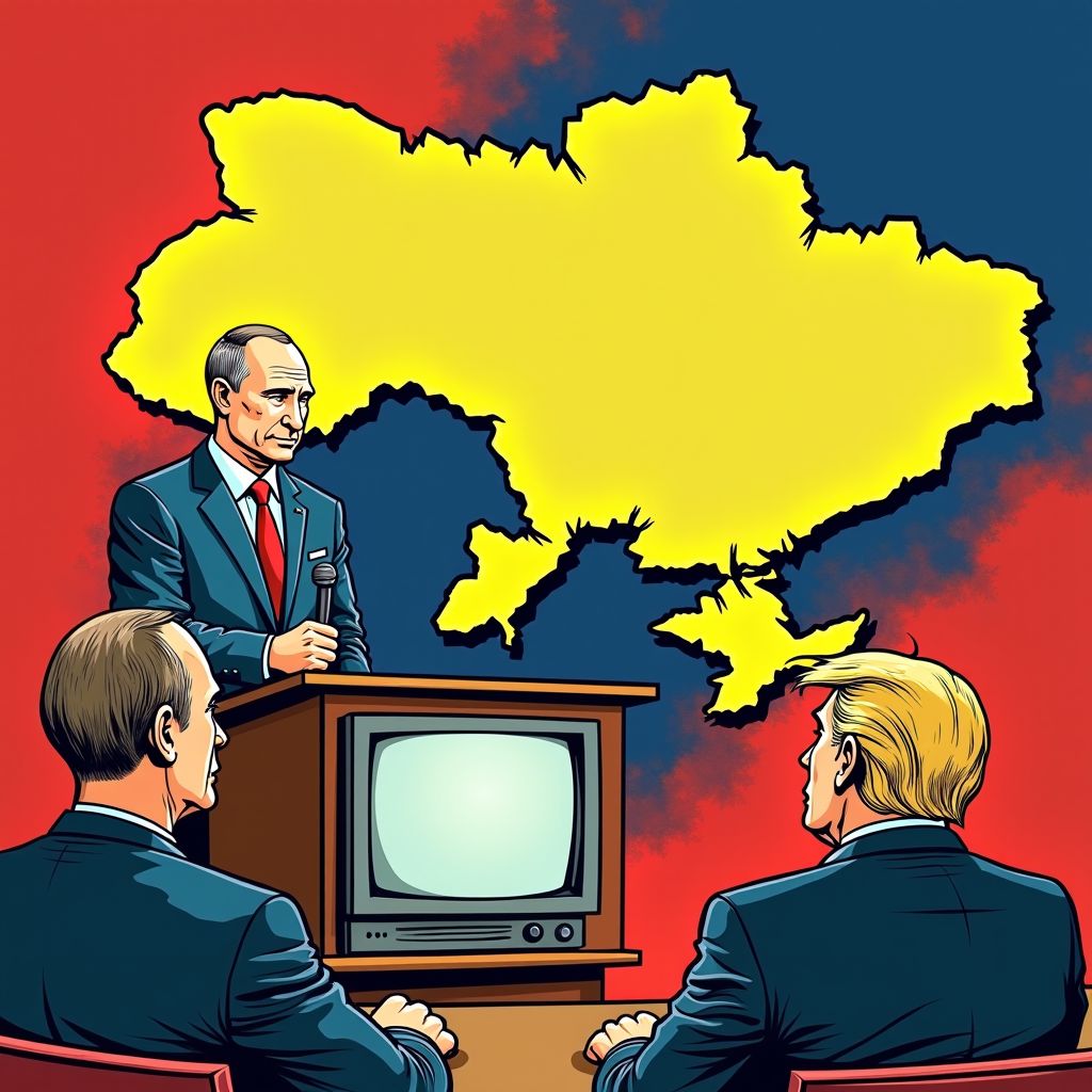 Poetin claimt winst in Oekraïne tijdens urenlange propagandashow voor Russische bevolking