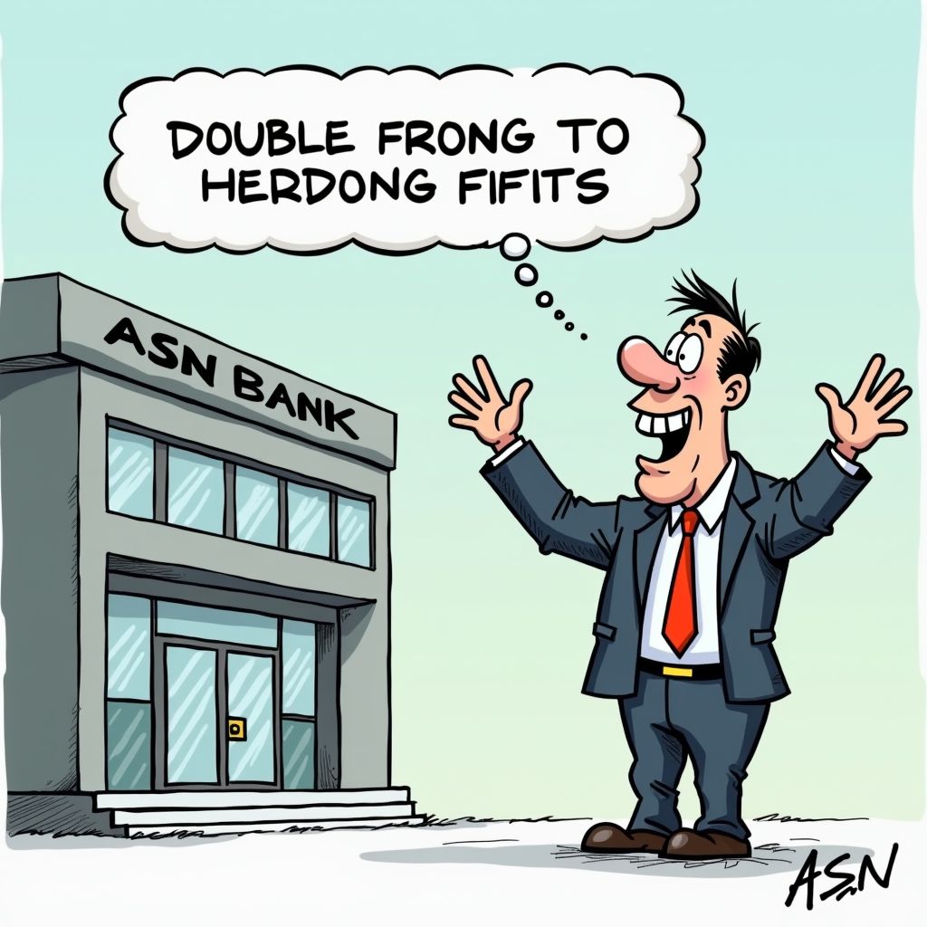 ASN Bank verdubbelt winst naar 268 miljoen euro, maar topman waarschuwt dat de echte test nog komt