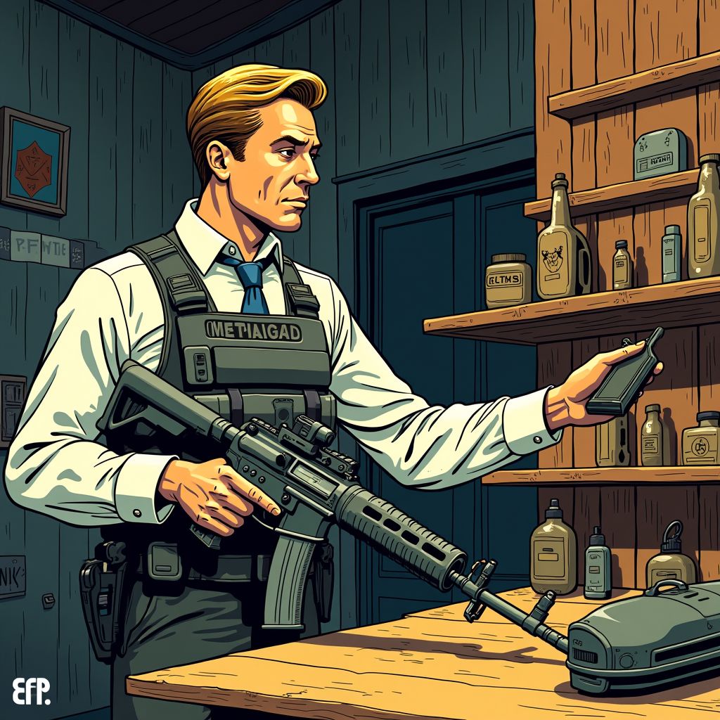 Extreemrechtse jongeman had zes vuurwapens en geheime wapenfabriek in voormalig restaurant