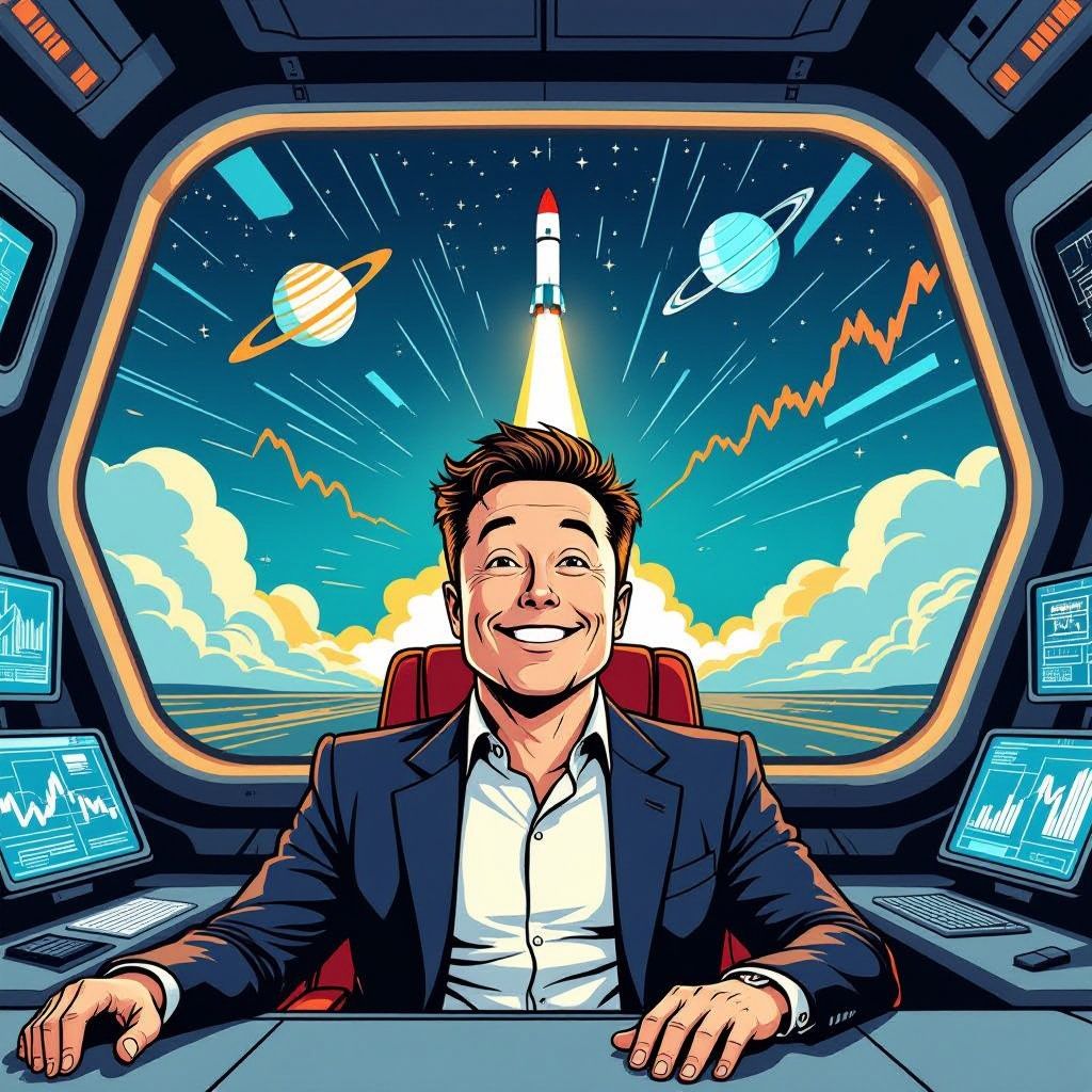 Elon Musk is vandaag de eerste biljardair ter wereld geworden dankzij de beursgang van SpaceX
