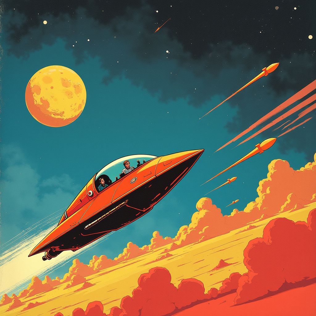 Voor het eerst sinds 1972 verlaten mensen de aardbaan en racen met 40.000 km/u naar de maan