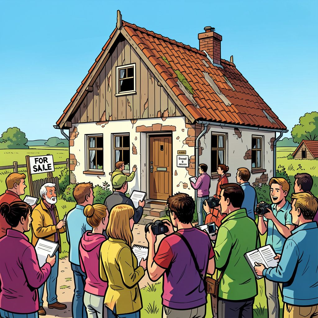Je kunt nu het legendarische Friese schrijvershuis van Gerard Reve kopen.