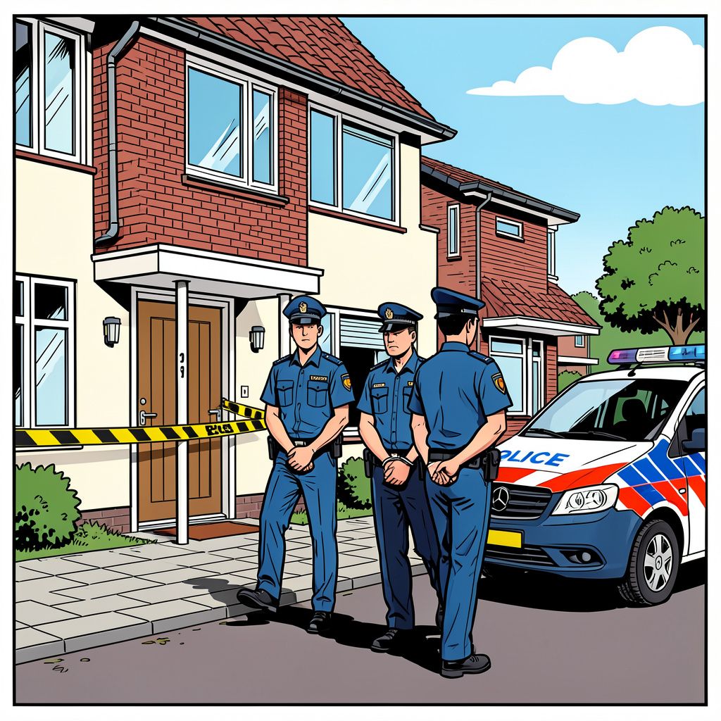 Politie vindt dood kind in woning in Eerbeek en pakt direct een verdachte op.