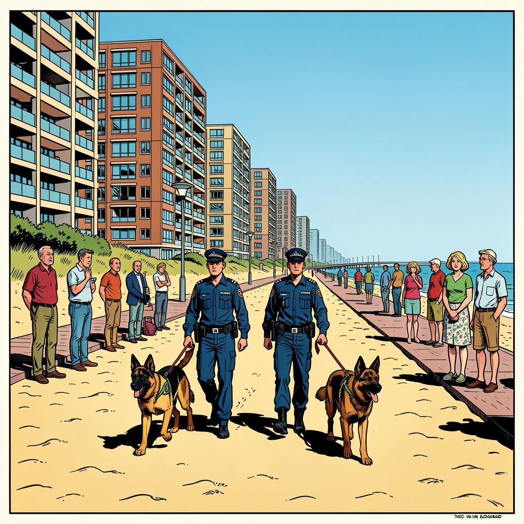 Steekpartij en hondengeleiders op het strand: Nesselande is het zat