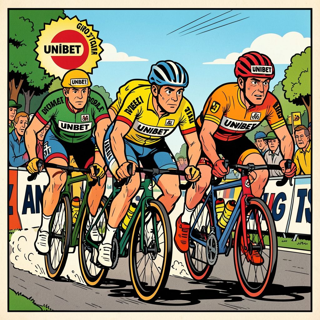 YouTube-wielrenners van Bas Tietema rijden hun eerste grote ronde met Groenewegen en Poels in de Giro